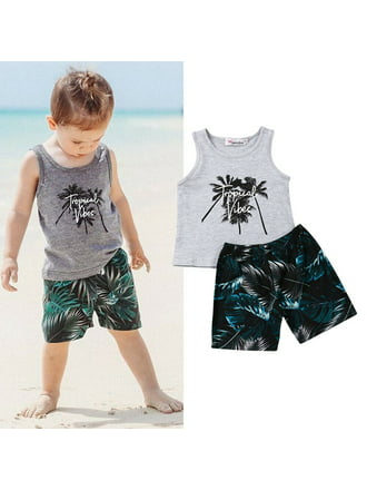 Toddler Kids Baby Boys T Shirt Tops+Shorts Pants Outfit Clothes Gentleman Set
